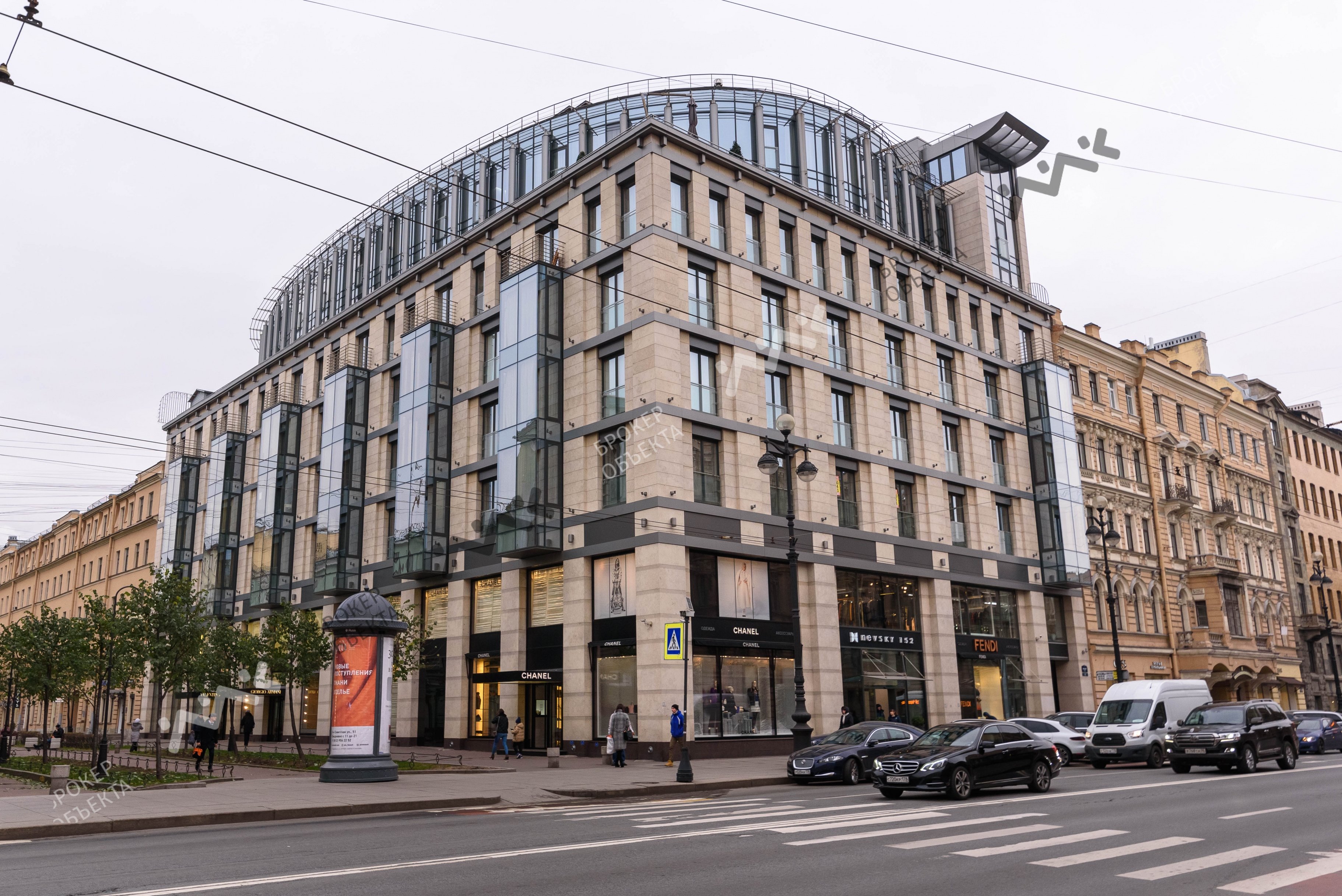 2 комн. кв. 60 m2 3/6 этаж Невский проспект, д.152 Арендовать по цене 70000  ₽