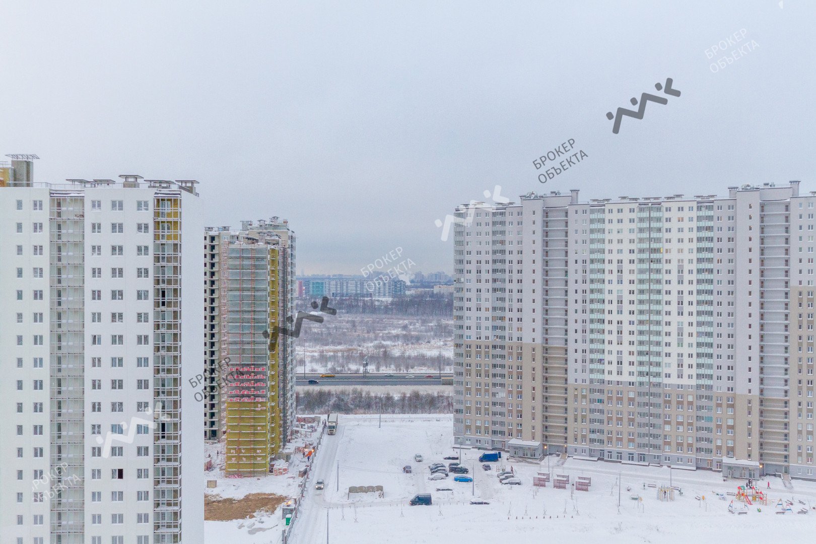 1 комн. кв. 31.5 m2 19/25 этаж Муринская дорога., д.10, к.1 Купить по цене  5700000 ₽