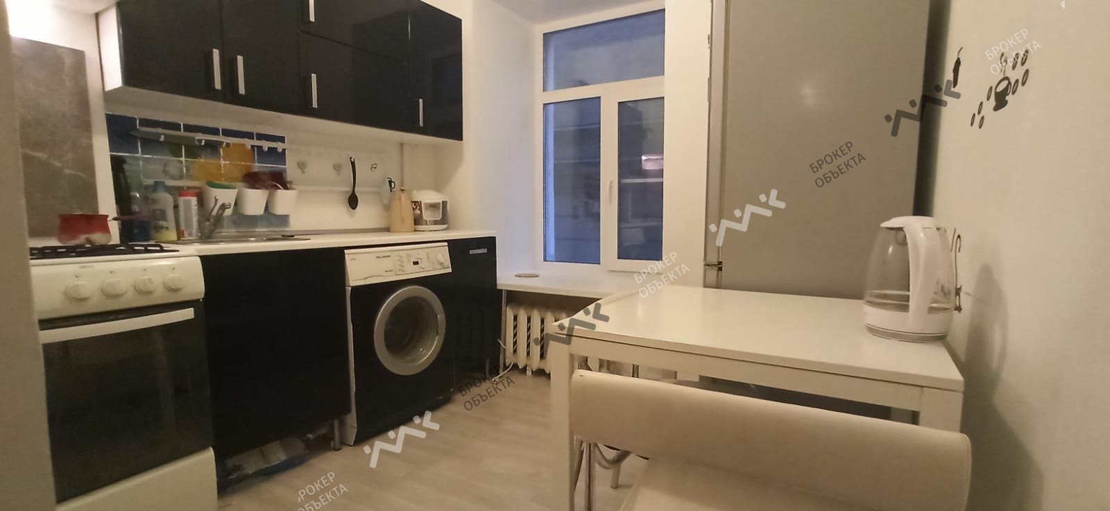 2 комн. кв. 60 m2 2/5 этаж Рижский проспект, д.48 Арендовать по цене 49000 ₽